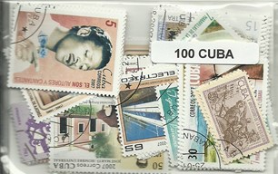 100 timbres de Cuba