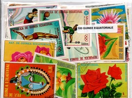 100  timbres de la Guinée Equatoriale