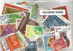 100 timbres de Hong Kong
