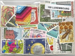 100 timbres du Luxembourg