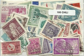 100 timbres du Chili
