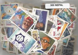 300 timbres du Nepal