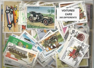 300 timbres thematique "Vehicules