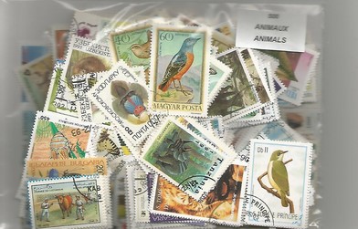 500 timbres thematique "Animaux"