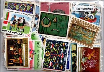 500 timbres de Roumanie