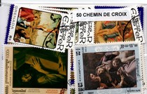 50 timbres thematique " Chemin de Croix "