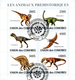 blocs thematique " animaux prehistoriques 21"