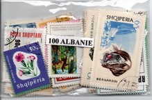 100 timbres d'Albanie
