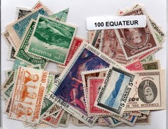 100  timbres d'Equateur