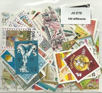 100 timbres thematique " J.O d'été"