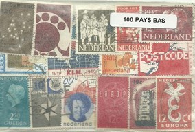 100 timbres des Pays bas