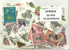 100 timbres d'Afrique du Sud
