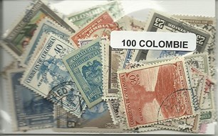 100 timbres de Colombie