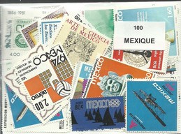 100 timbres du Mexique