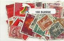 100 timbres de Suisse