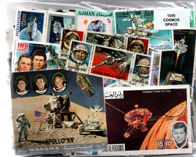 1000 timbres thematique " Cosmos"