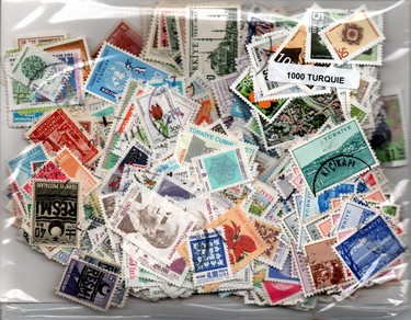 1000 timbres de Turquie