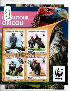 10 blocs  thematique " Rapaces"