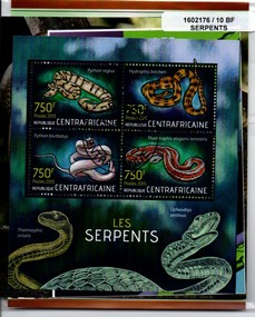10 blocs thematique " Serpents ""