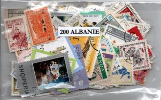 200 timbres d'Albanie
