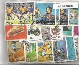 200 timbres de Djibouti