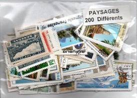 200 timbres thematique " Paysages"