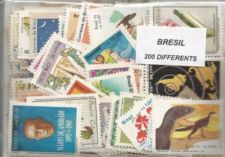 200 timbres du bresil