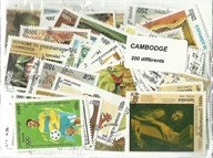 200 timbres du Cambodge