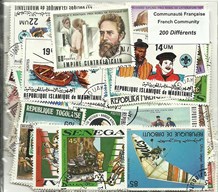 200 timbres de la Communauté Francaise