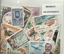200 timbres de Monaco