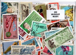 200 timbres thematique " Musique"