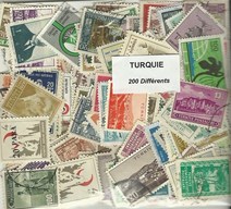 200 timbres de Turquie