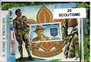 20 blocs thematique " Scoutisme"