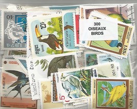 300 timbres thematique "Oiseaux"