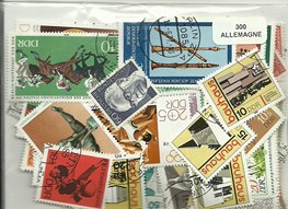 300 timbres d'Allemagne
