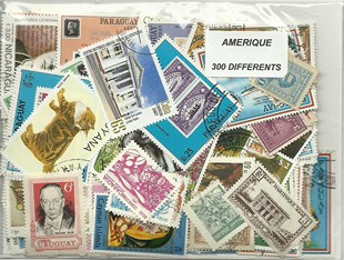 300 timbres d'Amerique