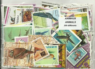 300 timbres thematique "Animaux"