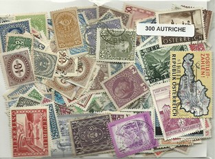 300 timbres d'Autriche