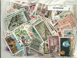 300 timbres d'Espagne