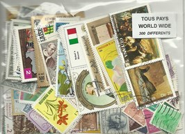 300  timbres du monde