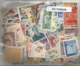 300 timbres de Turquie
