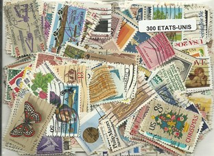 300 timbres des USA