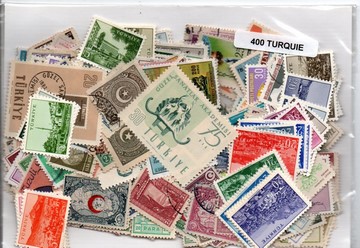 400 timbres de Turquie