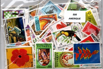 500 timbres d'Amerique