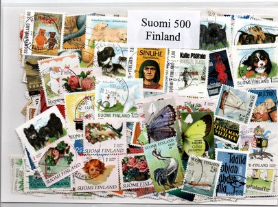 500 timbres de Finlande