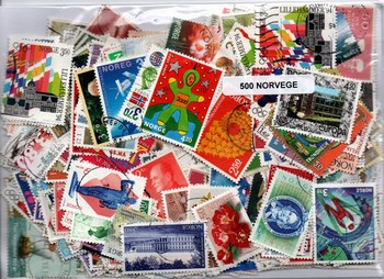 500 timbres de Norvege