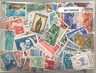 500 timbres de Turquie