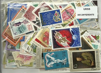 500 timbres d'Urss