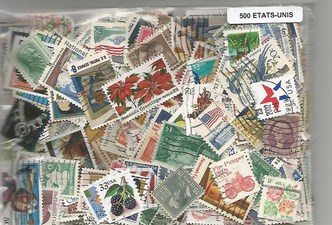 500 timbres des USA