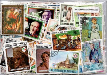 500 timbres de la Communauté Francaise